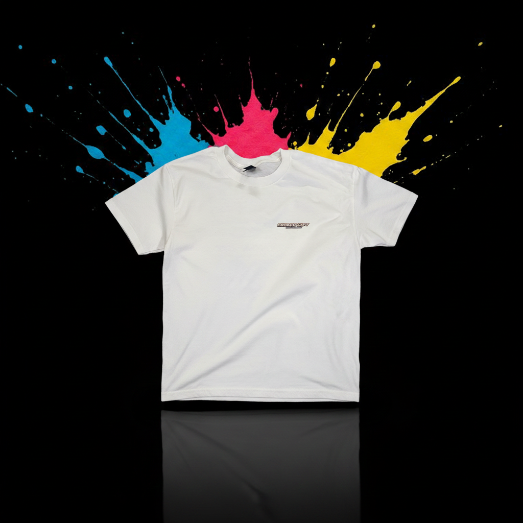 Custom DTF print on a t-shirt