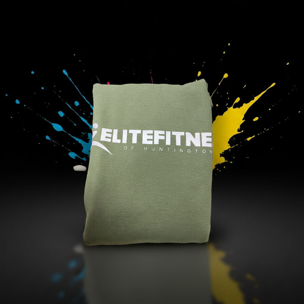Custom DTF print on a hoodie