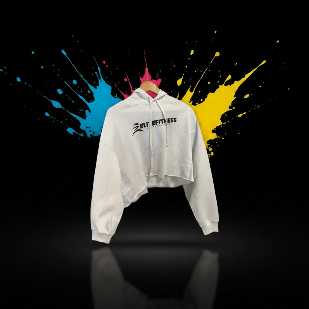 Custom DTF print on a hoodie