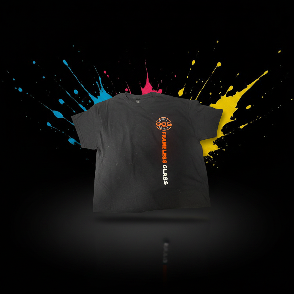 Custom DTF print on a t-shirt