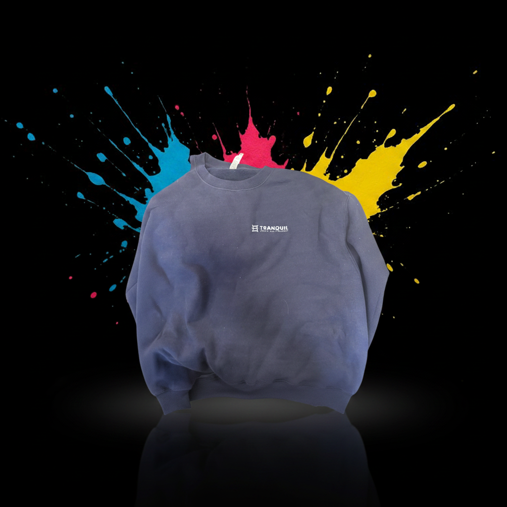 Custom DTF print on a hoodie