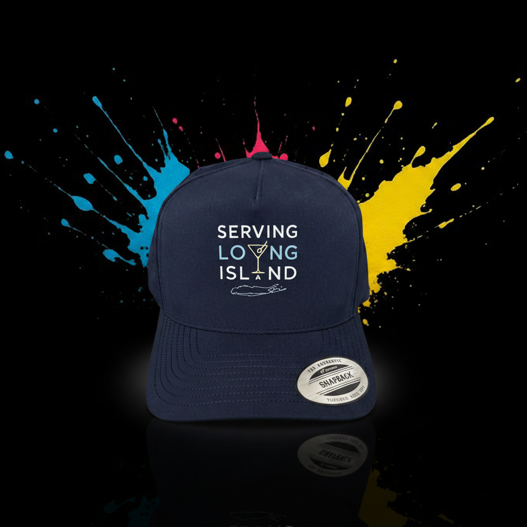 Custom embroidery on a hat